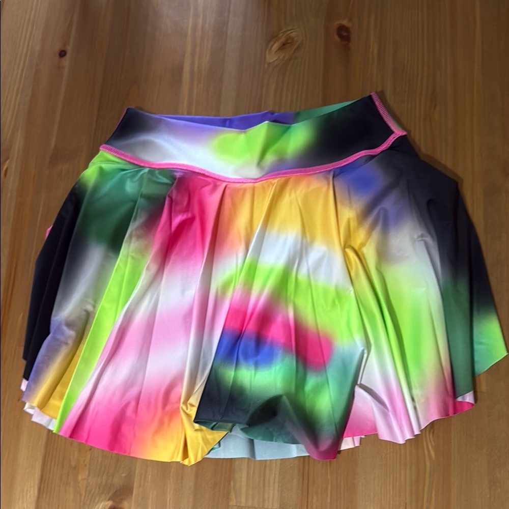 Zumba Tie-Dye & Leopard Skirt